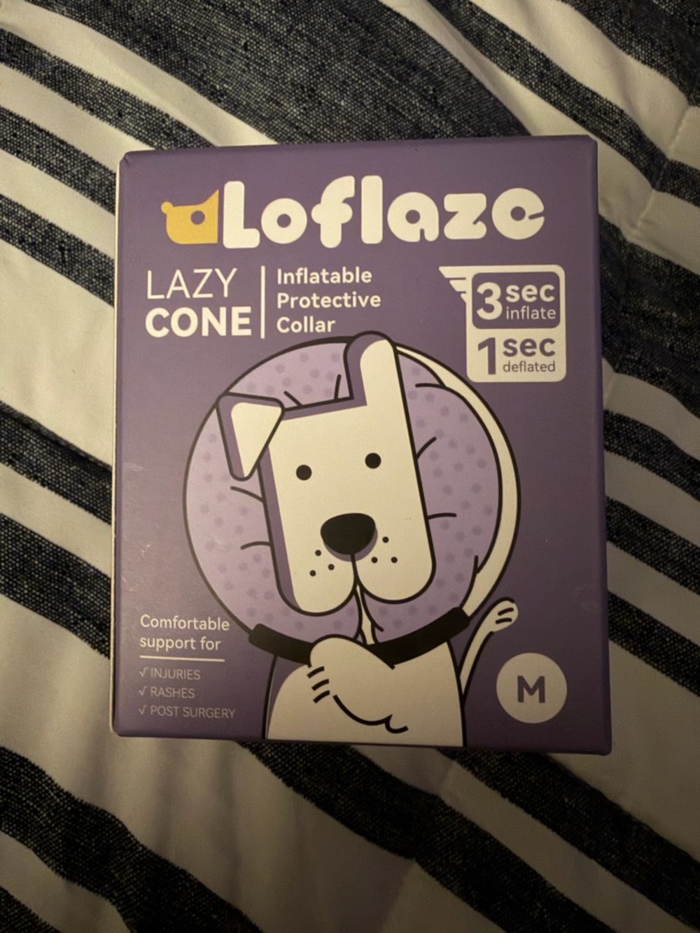BNIB dog “donut” Safe post surgery or injury prevention (instead of cone)